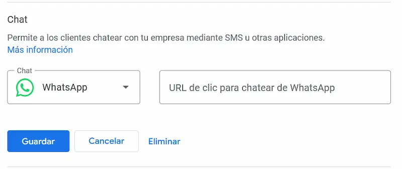 Añade WhatsApp a tu Perfil de Google Maps